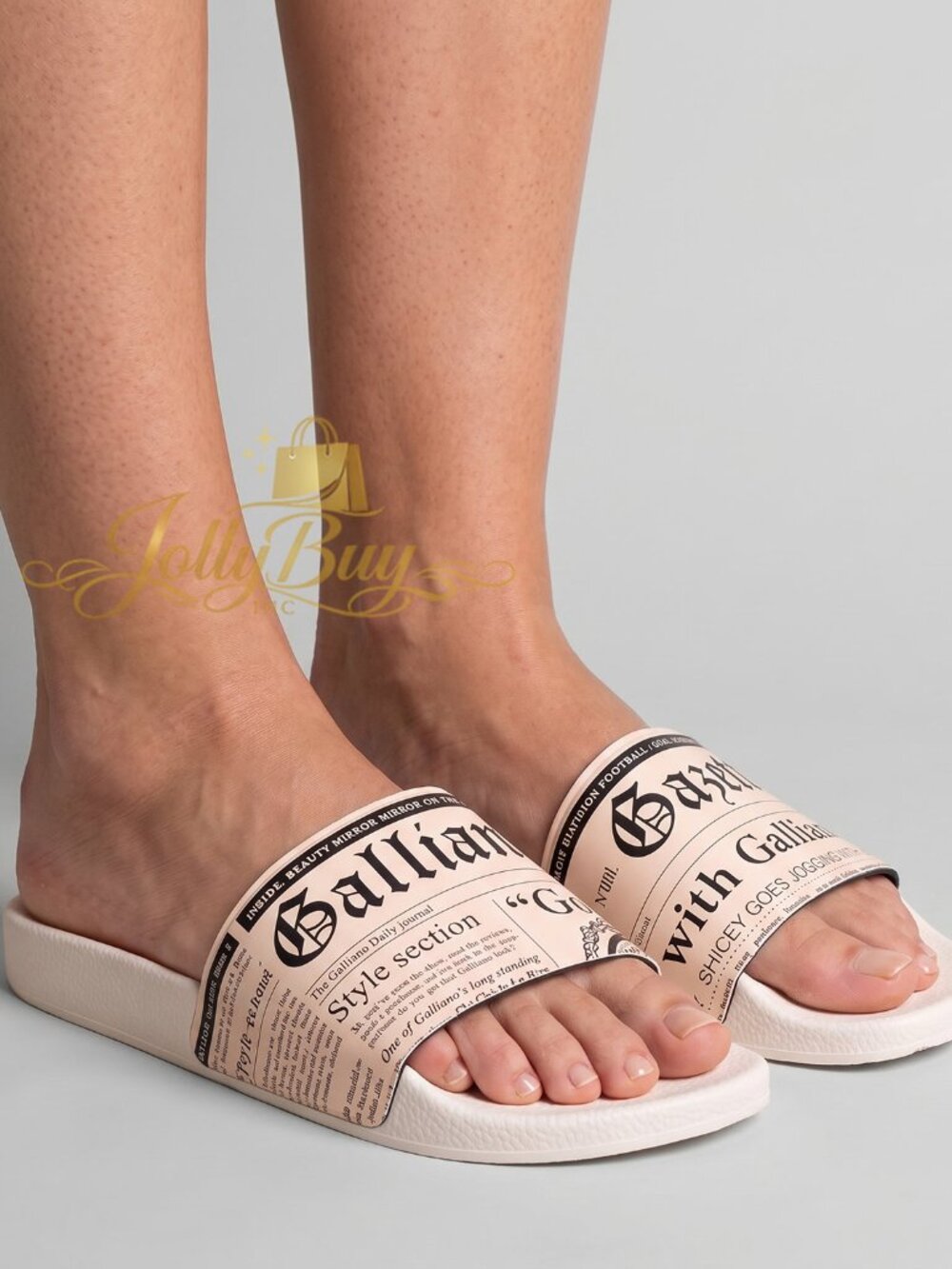 John Galliano Paris Women’s Sea Sandals Gazette Nude Size 10/ 41 (IT) NEW in Box